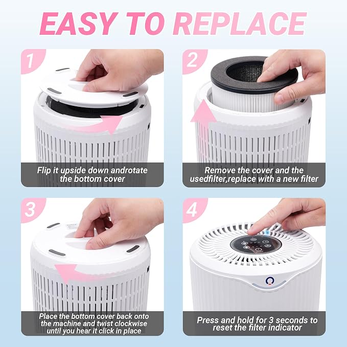 2 Packs D09 Replacement Filter Compatible - Image 8