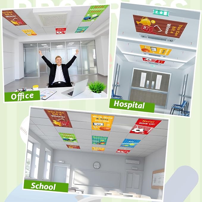 Wiooffen 6 Pcs Fluorescent Light Covers - Image 5