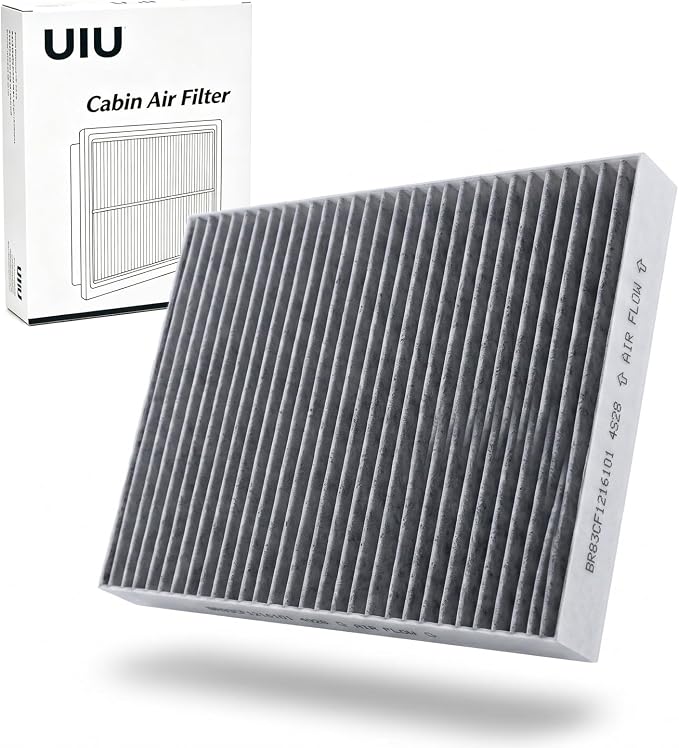 UIU Cabin Air Filter with Activated Carbon Compatible with Nissan Rogue 2.5L L4 by UIUPARTS