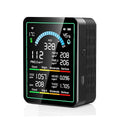 Air Quality Monitor Indoor, 10 in 1 Portable Smart Air Quality Tester by zemeollo