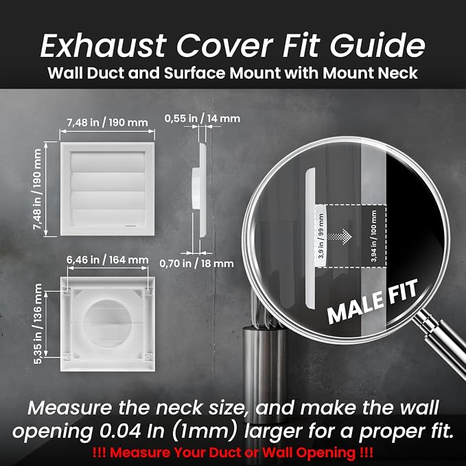 Repa Market 4 Inch Vent Cover - Image 2