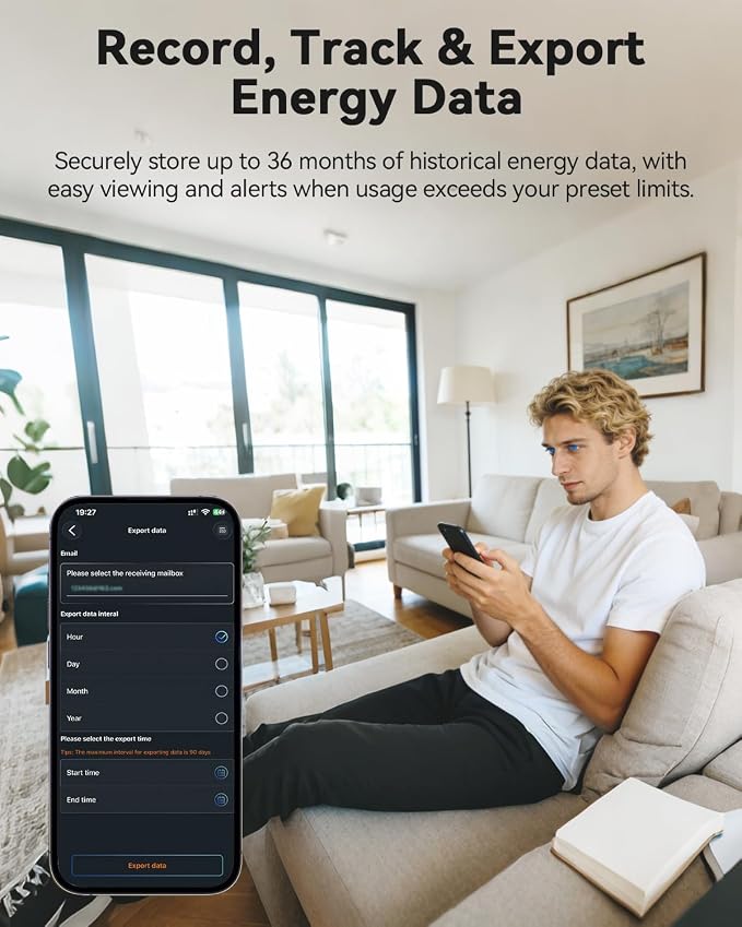 Smart Home Energy Monitor with 16 50A Circuit Level Sensors, Real-Time Power - Image 7