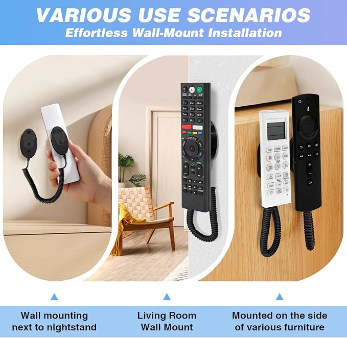 Magnetic Remote Control Holder and Remote Holder - Image 2