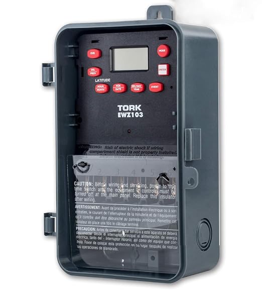 EWZ Series Multipurpose Control Astronomic 7 Day Time Switch, 120-277 VAC Input - Image 2