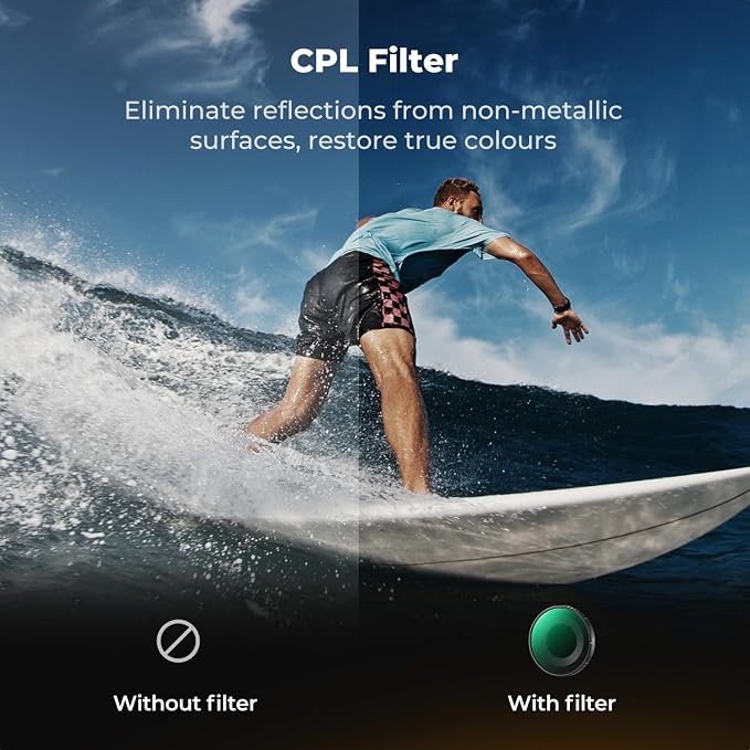 K&F CONCEPT HD CPL ND Filter Kit Compatible - Image 4