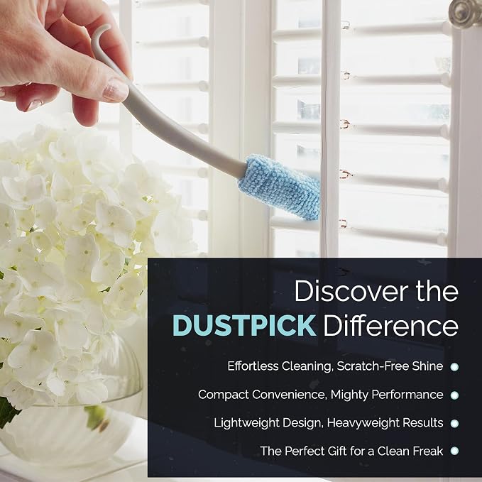 Reusable Microfiber Duster & Crevice Cleaning Brush | Versatile Cleaning Tools - Image 4
