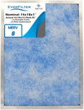 14x18x1 Air Filter MERV 8 Filter Media, AC Furnace Filter, Aluminum Reusable by PurityAir