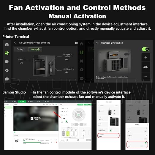 OEM P2S External Exhaust Fan Kit - Image 4