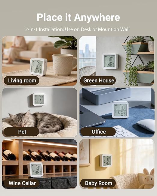 Smart WiFi Thermometer Hygrometer, Indoor Temp Humidity Monitor - Image 5