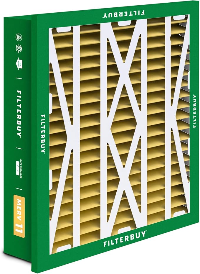 Filterbuy 20x20x5 Air Filter MERV 11 Superior Pet & Allergy Defense, - Image 8