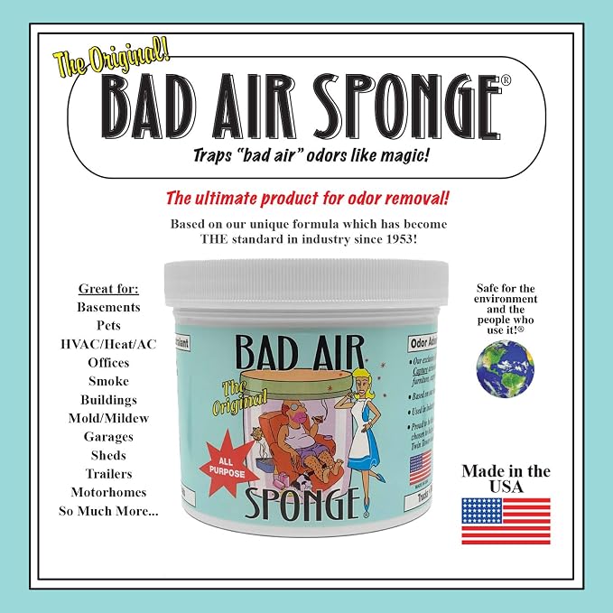 Bad Air Sponge 2lb. Container - Image 2