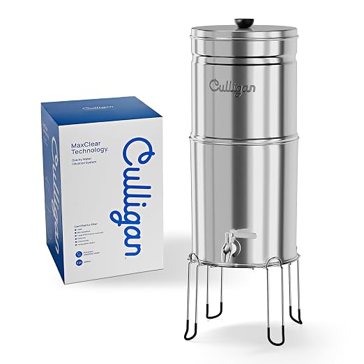 Culligan MaxClear 2.25 Gallon Gravity Water Filter System, Polished - Image 3