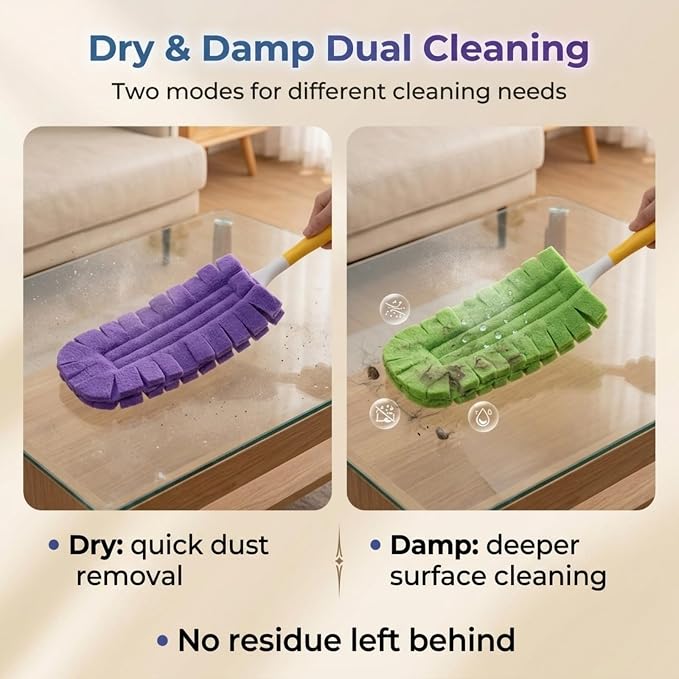 Reusable Duster Refills Compatible 5 Pack Washable Wet Pads - Image 5