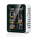Air Quality Monitor Indoor, 10-in-1 Portable Smart Air Quality Tester by zemeollo