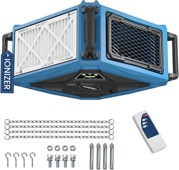ALORAIR 270° Intake Hanging Air Filtration System Woodworking Built-In Ionizer by ALORAIRSOLUTIONSINC0J0DC