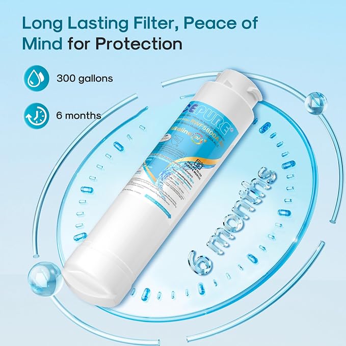 ICEPURE Alkaline RWF5800A-AL Refrigerator Water Filter Replacement - Image 7