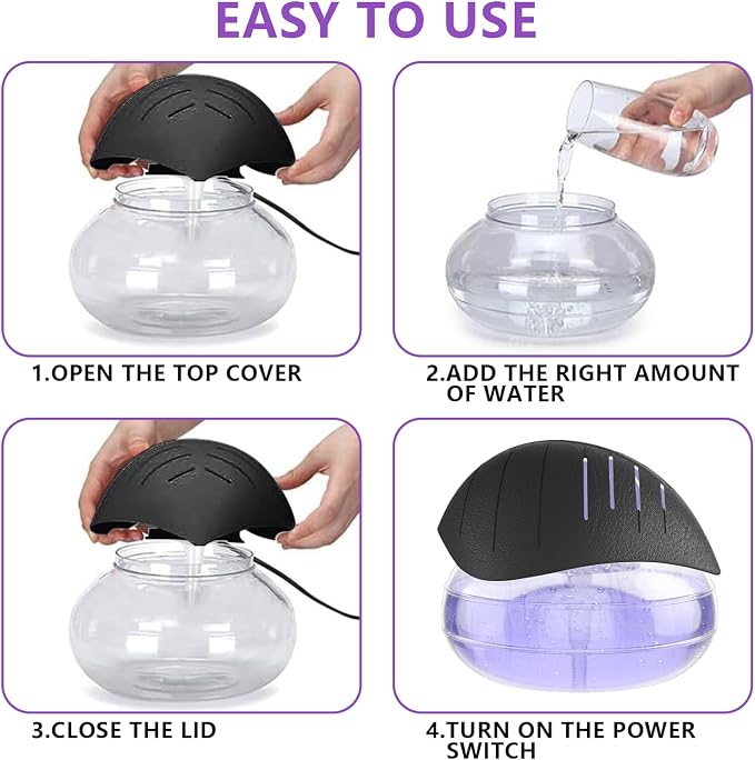 Water Filter Air Washer for Home and Office, Air Cleaner Water Air Purifier - Image 4