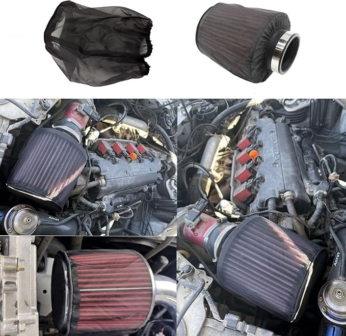 Air Filter Protective Cover, Universal Air Intake Filter Sock Cover Air Cleaner - Image 6