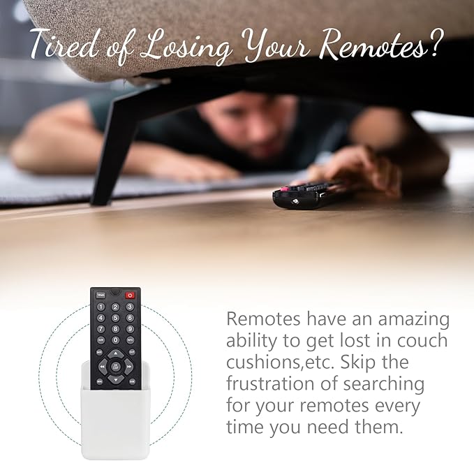 6 Pcs Remote Control Holder Wall Mount, TV Remote Controller Holder - Image 2