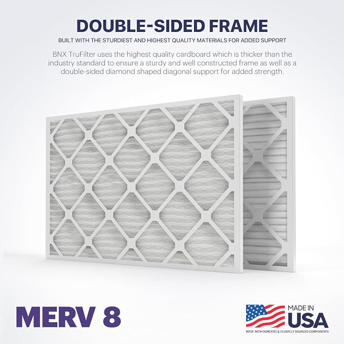 BNX TruFilter 12x30x1 Air Filter MERV 8 - Image 5