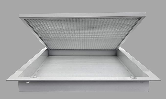 10" x 12" Cube Core Eggcrate Return Air Filter Grille - Image 3