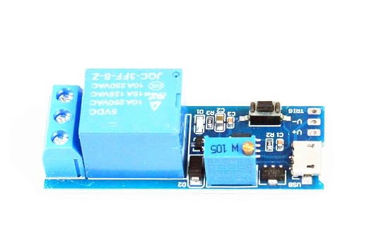Time Switches Module Trigger Delay Relay Module Delay On Delay Switch Wide - Image 7