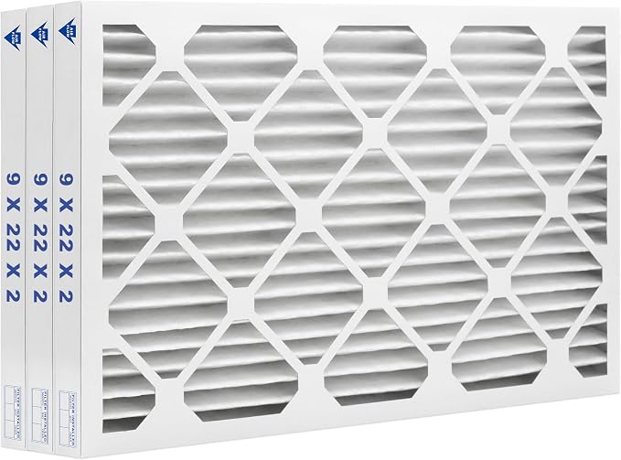 Merv 10 Standard 9" x 22" x 2" Air Filter - Image 2