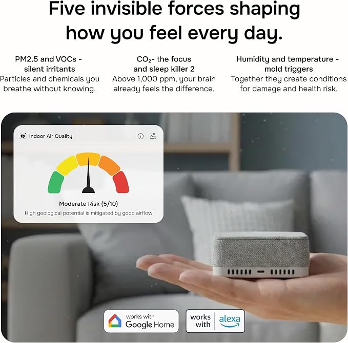 WiFi CO2 Detector & VOC Air Quality Monitor — Smart Indoor Tester - Image 3