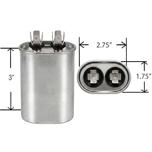 ClimaTek 25 MFD 370/440 Volt VAC Run Oval Capacitor CAP99-2504O - Image 6