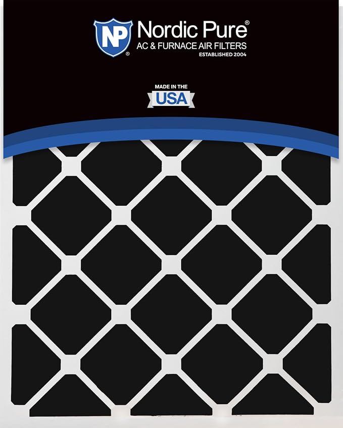 Nordic Pure 20x25x5 Pleated MERV 14 Plus Carbon Air Filters 4 Pack | Actual - Image 5