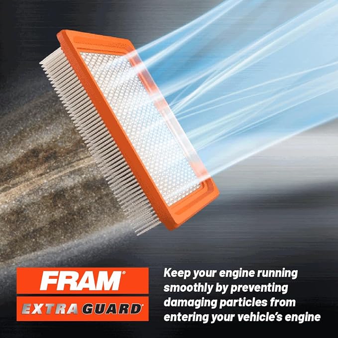 FRAM Extra Guard Rectangular Panel Engine Air Filter Replacement, Easy Install - Image 5