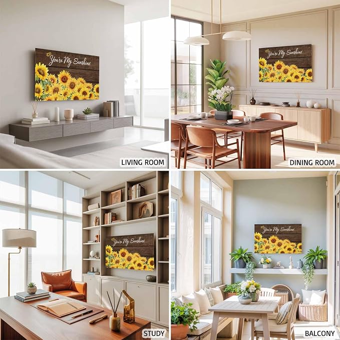 Spring Yellow Sunflower Indoor TV Cover, Elastic TV Screen Protector Rustic - Image 5