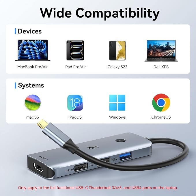 USB C Docking Station Dual Monitor, LIONWEI Laptop USBC Dock Multiport Adapter - Image 8