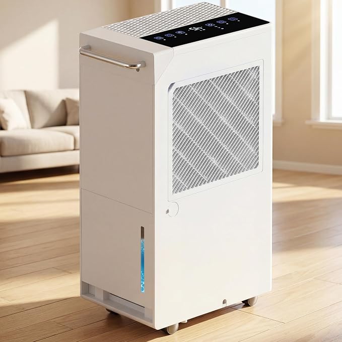 Uthfy 5500 Sq.Ft Dehumidifiers for Home and Basement, Max 100 Pint/Day by Uthfy