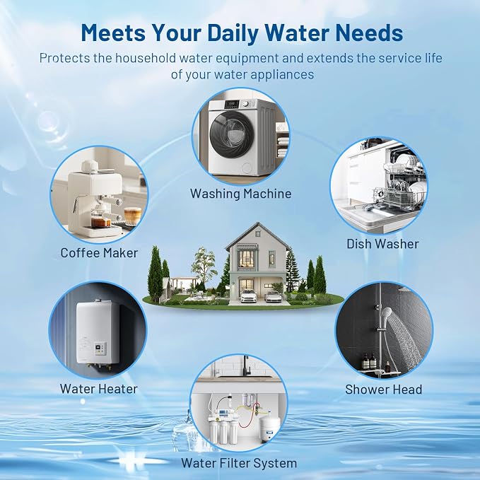 5 Micron 10" x 4.5" Whole House Carbon Block Sediment Water Filter Cartridge - Image 6