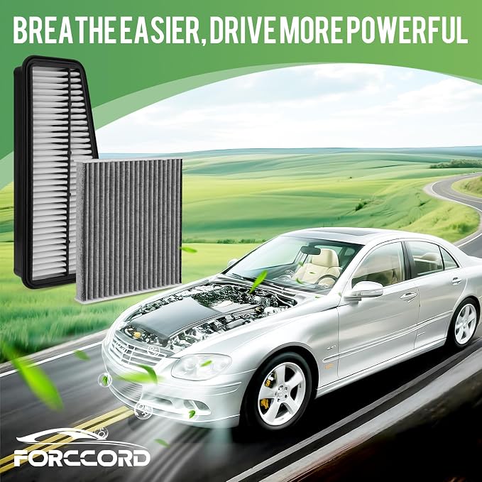 Cabin & Engine Air Filter Fit for Toyota Tundra 2007-2010 4.0L V6 Activated - Image 8