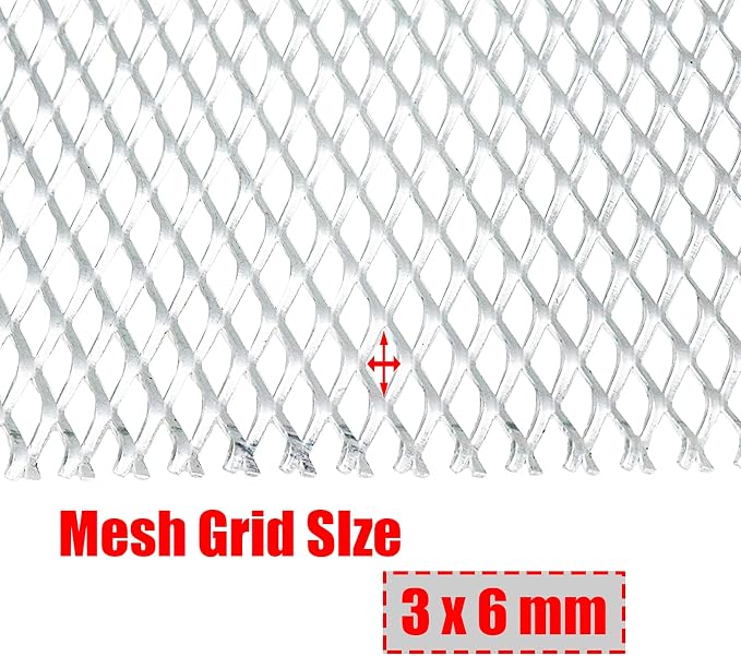 Modengzhe 47 x 15.7 inches Car Grill Mesh Sheet - Image 2