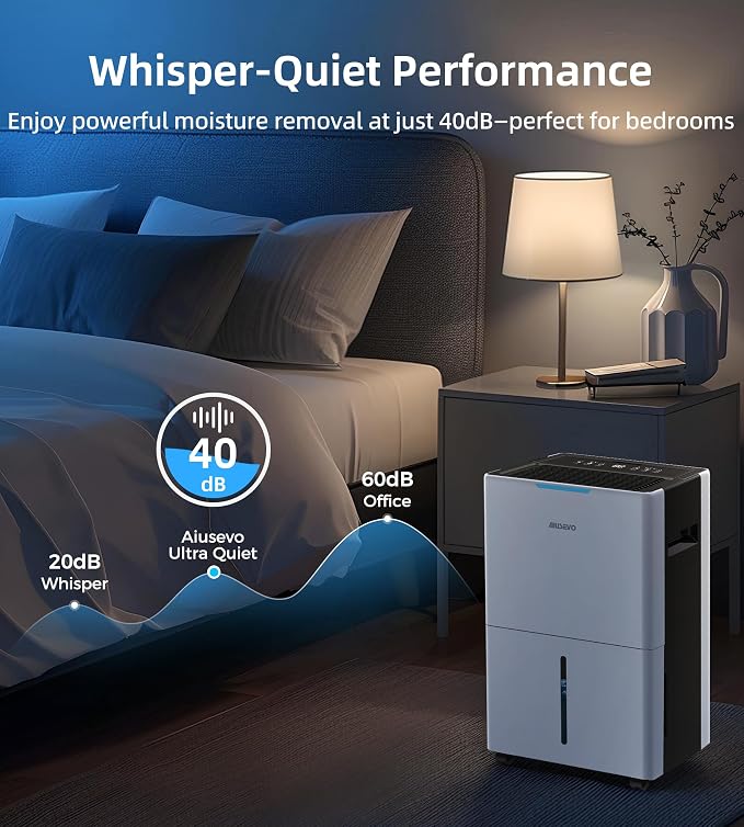 5000 Sq. Ft Dehumidifiers for Home and Basement, 52 Pint/Day Dehumidifier - Image 6