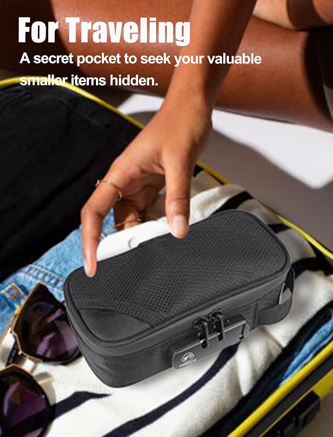 FIREDOG Smell Proof Bag with Lock, Carbon Lined Smell Proof Case Containers - Image 3