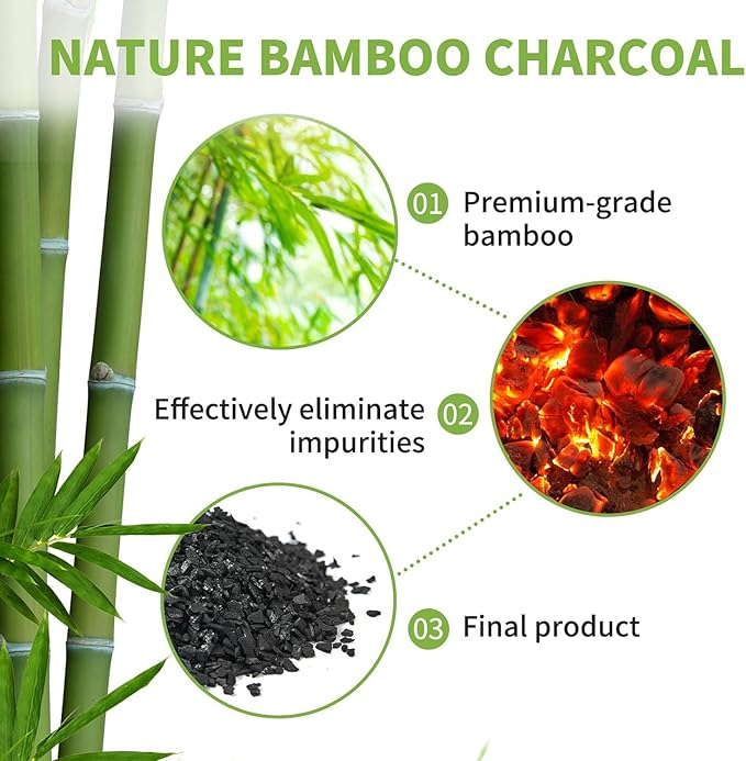 CLEVAST 16 Pack Activated Bamboo Charcoal Odor Absorber - Image 2