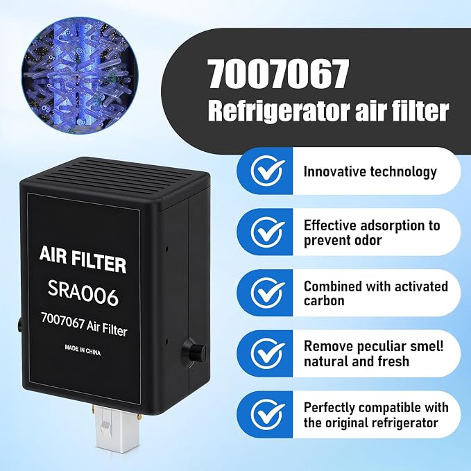 7007067 7042798 Refrigerator Air Purification Cartridge Replacement - Image 7