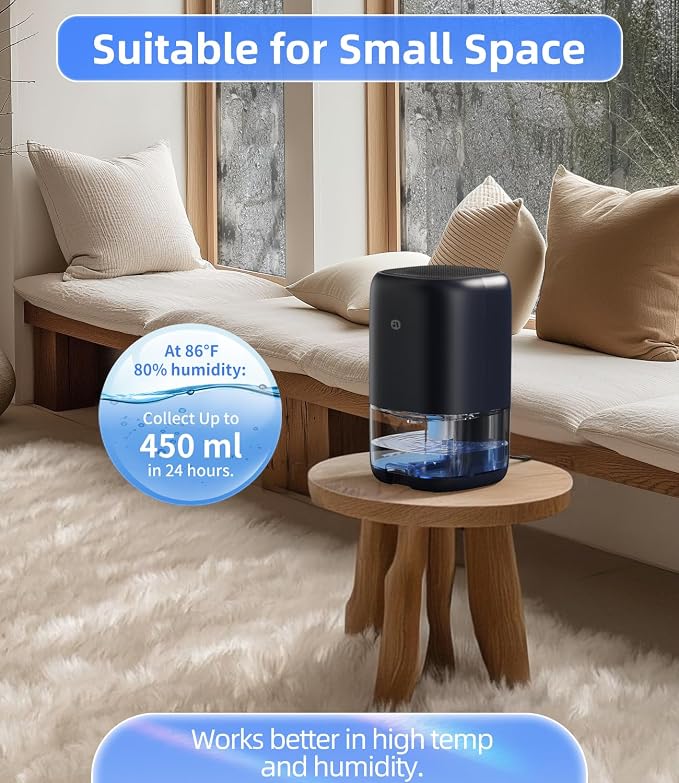 Dehumidifier, 35 OZ Small Dehumidifiers - Image 3