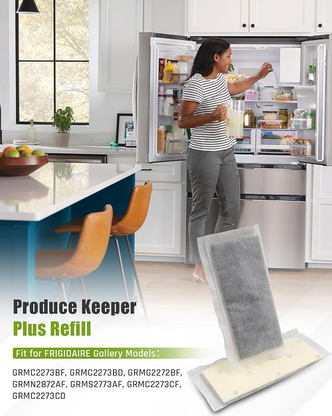 8 Pack FRPAPK2RF PureAir PK-2 Produce Keeper Plus Refills Fit - Image 2