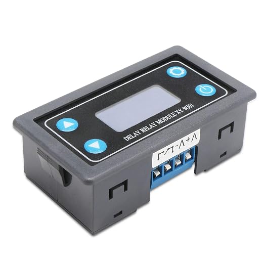 DROK Time Delay Relay 2pcs, DC 6-30V Timer Relay 12V 24V 0.01s-9999min 50mA - Image 6