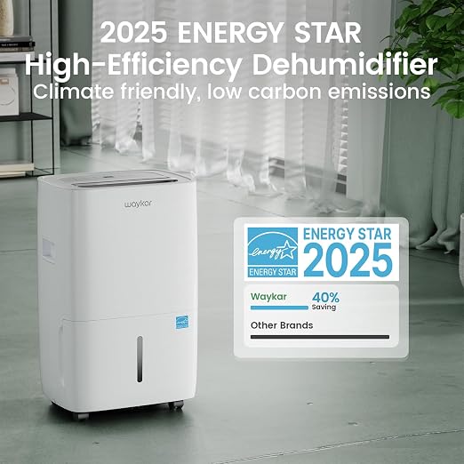 Waykar 80 Pints Energy Star Dehumidifier - Image 9