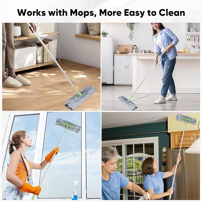 HOMEXCEL Microfiber Glass Cleaning Cloths 6 PK, Lint Free Streak Free, Reusable - Image 6