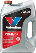 Valvoline MaxLife High Mileage Full Synthetic 5W-20 Motor Oil 5 Quart by Valvoline