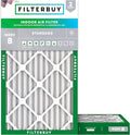 Filterbuy 13x21.5x2 Air Filter MERV 8 Essential Dust & Allergy Defense by Filterbuy