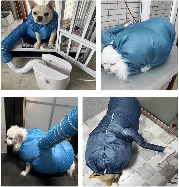 MANON ROSA Dog Drying Bag – Quick Dry Pet Hair Drying Suit - Image 6