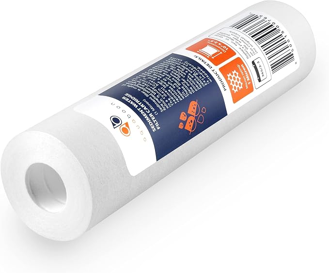 Aquaboon 10” x 2.5” Whole House and Reverse Osmosis Sediment 1 Micron Water - Image 2